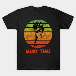 Muay Thai Fighter Kickboxing Boxer Thailand T-Shirt